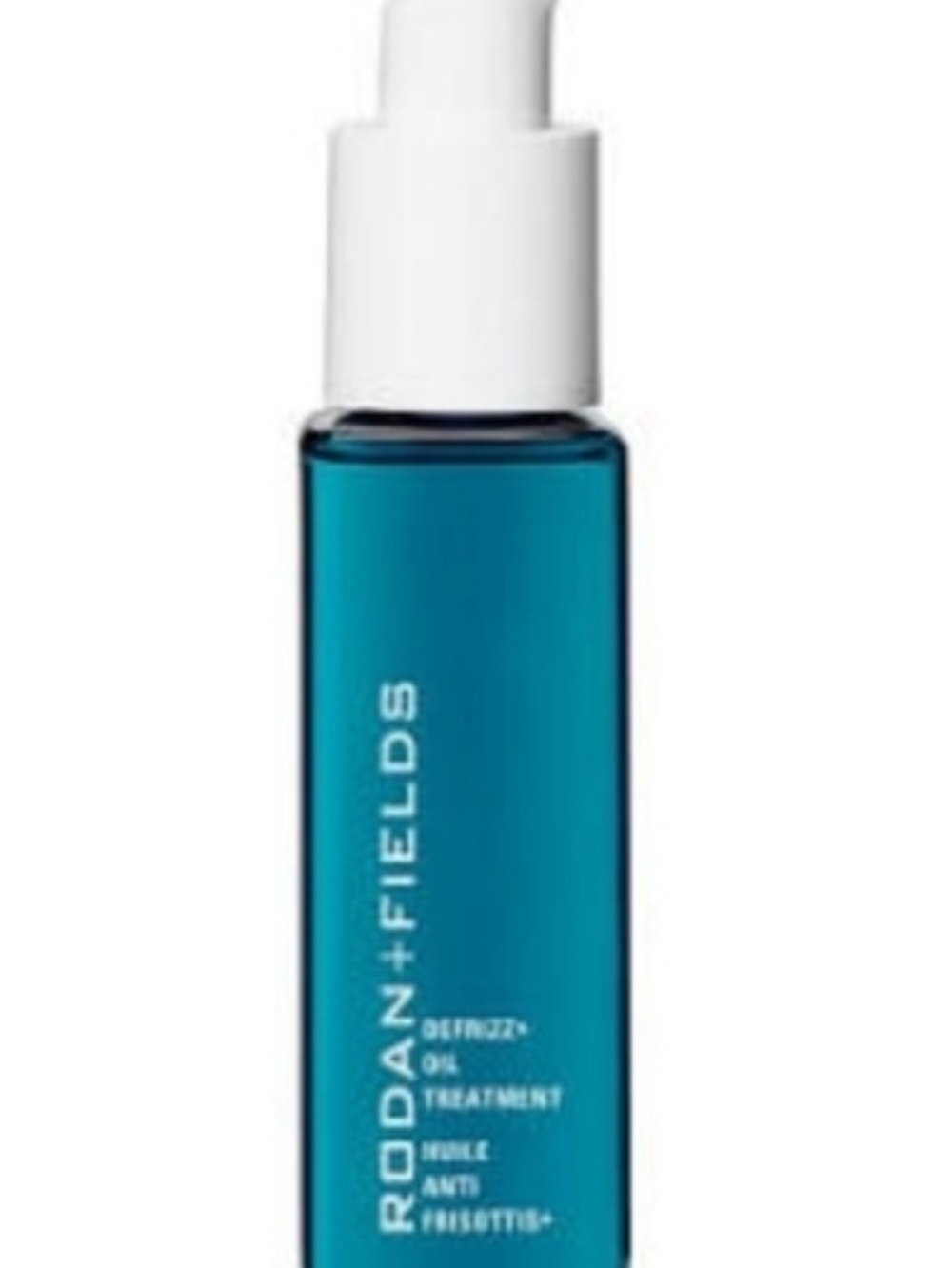 Rodan + Fields Teal-Blue Serum Bottle